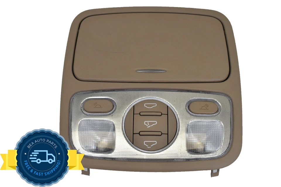 Kia Rondo 2007-2012 consola superior beige domo luz mapa lámpara OEM 92810-1D000 Foto 1 de 4