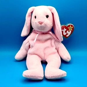 TY Beanie Baby - HOPPITY the Pink Bunny (8 pulgadas) - Imagen 1 de 1