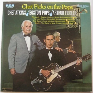 Chet Atkins / Boston Pops Arthur Fiedler – Chet Picks On The Pops Vinyl LP USED - Picture 1 of 2