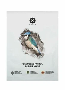 SUGAR Cosmetics Sheet Mask (Charcoal Patrol Bubble mask Face Mask) - Picture 1 of 3