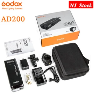 US Godox AD200 2.4G TTL HSS Pocket Flash Speedlite For Canon Nikon Sony fuji - Picture 1 of 11