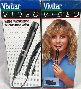 Micrófono de video Vivitar VM-1 - direccional / de mano / montado en cámara - Imagen 1 de 24