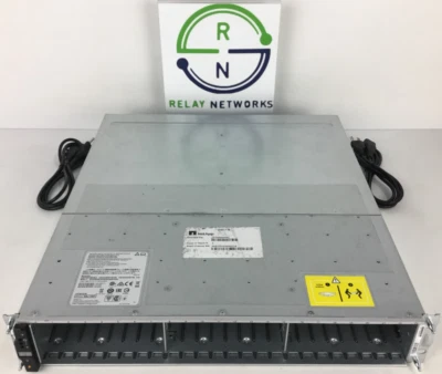 NetApp NAJ-1001 24 Bay Storage Array Chassis 2x IOM6 Modules 2x 750W Power - Image 1 of 4