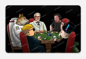 Crypto Poker WallStreetbets MAGNET - Tendies Musk Monopoly WSB - Picture 1 of 1
