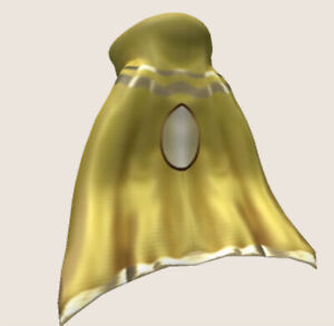 Roblox Series 6 Celebrity Toy Code Golden Eggwick Cape EASTER EGG ITEM ACCESSORY