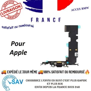 CONNECTEUR DE CHARGE APPLE POUR IPHONE 8+ BLANC - Photo 1 sur 1