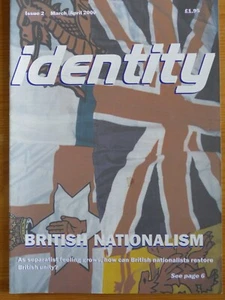Identity BNP Monthly Magazine - Issue 2 - Mar/Apr 2000 - 28 pages - Nick Griffin - Bild 1 von 1