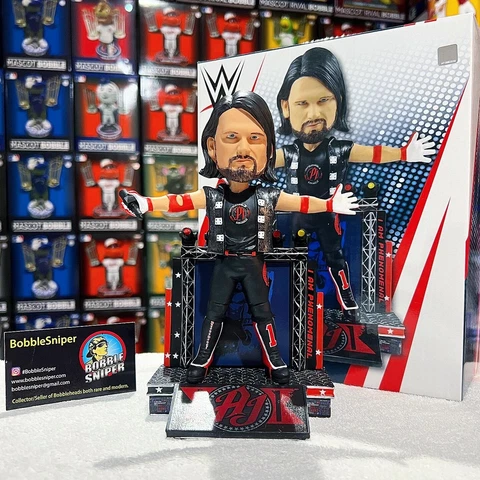 AJ STYLES "I Am Phenomenal" Wrestling WWE WWF Legend Exclusive Bobblehead Cover