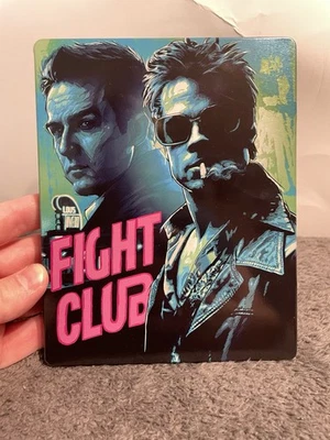 Fight Club Limited Edition Steelbook (Blu-ray, 2018) Brad Pitt, Edward Norton Foto 1 de 4