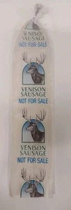 Venison Sausage Collagen Clear Casings 3.75 "x 16" Lot of 25 Free Shipping - Picture 1 of 2