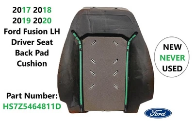 Almofada de espuma traseira assento de motorista Ford Fusion LH 2017 18 19 2020 HS7Z-5464811-D - Imagem 1 de 4