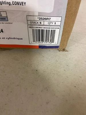 Lithonia FMVCCLS 24IN Adjustable LED Bathroom Vanity Light, Chrome, 3000K-4000K — 第 1/3 张图片