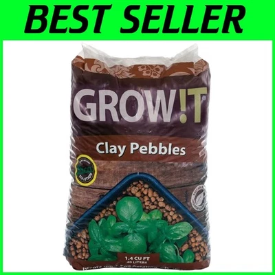 Guijarros de arcilla marrón 40L - Hydroponics Essential Foto 1 de 4