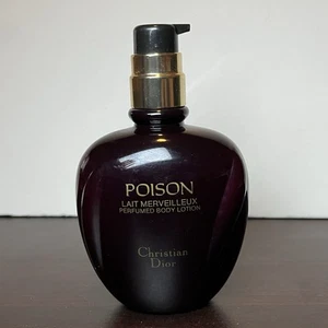 Discontinued CHRISTIAN DIOR Poison PERFUMED BODY LOTION 6.8 Oz vintage- Read - Picture 1 of 3