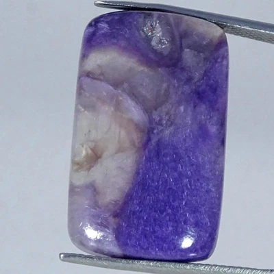 23,40 cts. Cojín Charoite púrpura natural cabujón piedras preciosas 15X25X5MM Foto 1 de 4