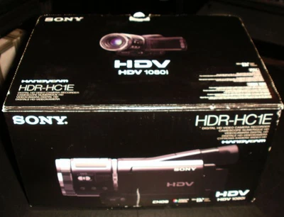 Sony HDR-HC1E PAL Full HD , HDV MiniDV Camcorder Handycam +DV-IN/OUT "TOP" - Bild 1 von 4