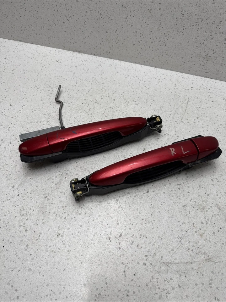 2016 - 2023 Mazda Cx-5 Front Right & Left Outside Door Handle Red OEM Pair Foto 1 de 4