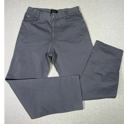 Calça Versace Feminina 32 Cinza Clássica V2 5 Bolsos Designer de Luxo Casual Desgaste Chique - Imagem 1 de 4