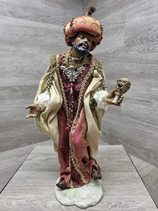 2005 Members Mark 14” LARGE Hand Painted Nativity Wise Man King Magi Christmas - Picture 1 of 5