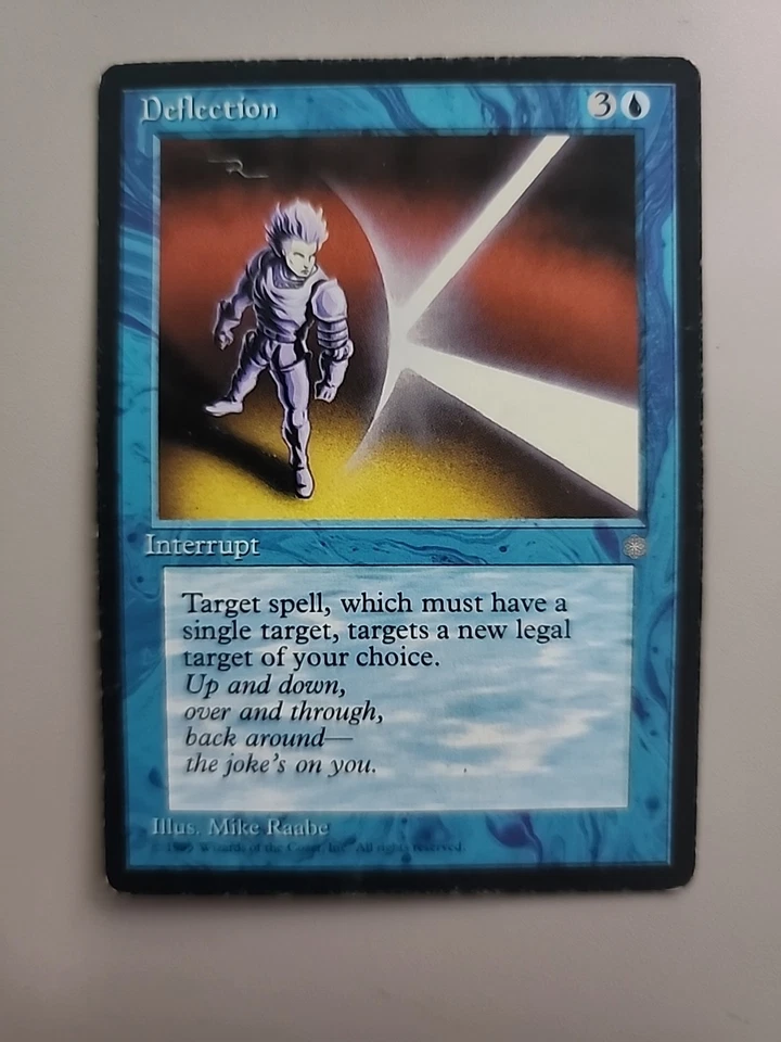 MTG Deflection Ice Age Regular Rare LP - Image 1 of 1