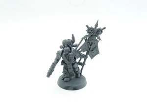 Plague Marine Icon Bearer [x1] Death Guard [Warhammer 40K] Primed - Picture 1 of 2