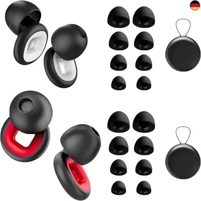 VAUKI Artvive Ohrstöpsel 2er Set - Artvive Schnarchstille Ohrstöpsel, Artevive Moto O