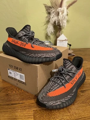 Adidas Yeezy Boost 350 V2 Carbon Beluga HQ7045 NEW Size 10.5M  - Image 1 of 4
