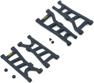RPM Suspension Arms A-Arms Set Front Rear Black For Arrma Typhon 4x4 3s - Image 1 of 3