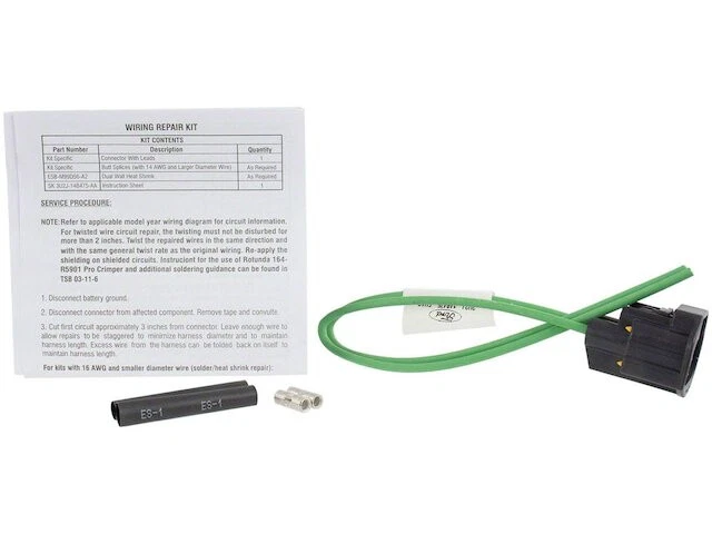 Conector de motor ventilador de refrigeración motor Motorcraft 42612KRYT para Ford Edge 2015-2024 Foto 1 de 2