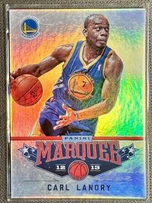 2012-13 Panini Marquee Rainbow Foil #67 Carl Landry Golden State Warriors - Image 1 of 2