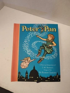 PETER PAN POP-UP HARDCOVER 2008 Simon & Schuster Children's UK Robert Sabuda - Picture 1 of 11
