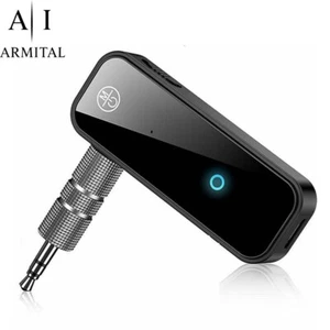 Adattatore Ricevitore Bluetooth 5.0 AUX 3.5mm Auto Stereo con Microfono - Foto 1 di 7