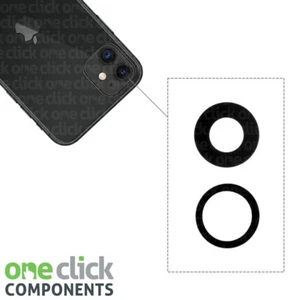 For iPhone 11 Rear Glass Camera Lenses with Pre-fitted Adhesive Replacement - Picture 1 of 2