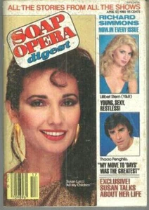 Soap Opera Digest April 27, 1982 Susan Lucci Thaao Penghlis Lois Kibbee - Imagen 1 de 1