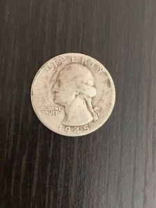 WASHINGTON QUARTER 1945 Coin - G(Good) with a 90% Silver Composition - Picture 1 of 2