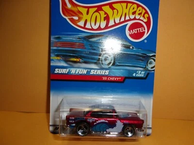 Hot Wheels Per La Vita Serie Surf 'N Fun 1955 Chevy #3 Di 4 - Immagine 1 di 3