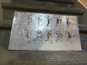 Vetrina Fleer 2000 set completo di schede inserto foglio non tagliato elementare KOBE BRYANT - Foto 1 di 13