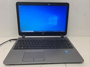 HP PROBOOK 450 G2 15.6"  i3-4005U 1.7GHz 4GB RAM 500HD WIN 10 PRO Need Batte - Picture 1 of 10