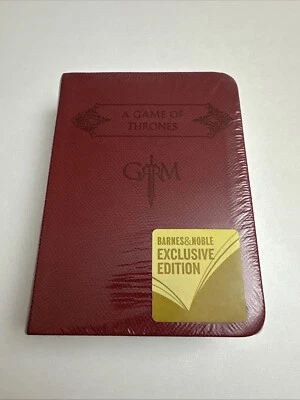 A Game Of Thrones 2019 Special Barnes & Noble EXCLUSIVE Edition RED LEATHER New Foto 1 de 4