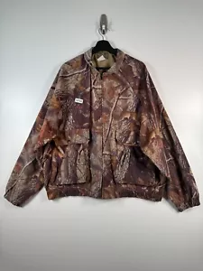 Whitewater Outdoors Mens Realtree Hardwoods Camo Hunting Light Jacket Sz 2XL - Picture 1 of 8