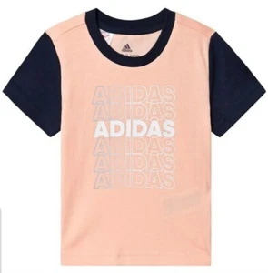 Infant Girls Adidas T Shirt Top Age UK 1 - 10 Years - Picture 1 of 5