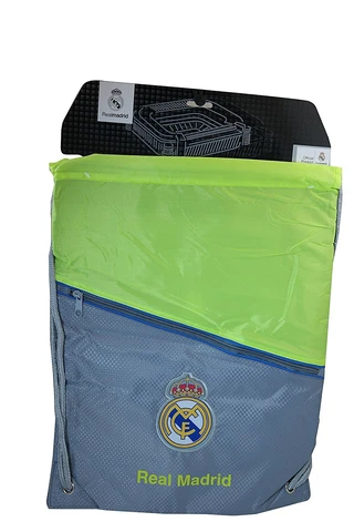 Real Madrid C.F. Authentic Official Licensed Soccer Cinch Bag (Medium, Real M Cover