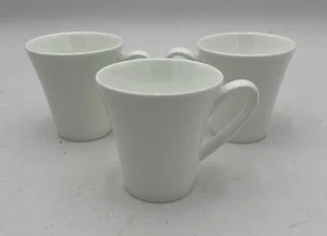Royal Doulton Mug White Fusion Small Coffee Cup Teacup 2 3/4 Tall/ 2 11/16 Wide - Picture 1 of 8