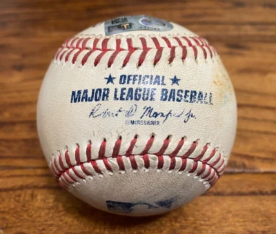 Christian Walker DBacks Game Used RBI SINGLE Baseball 9/7/2024 v Astros Hit #705 - Image 1 of 4