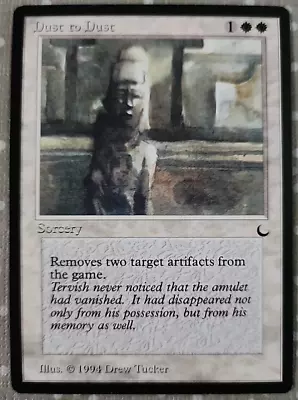 Dust to Dust The Dark NM Near Mint MTG - Image 1 of 2