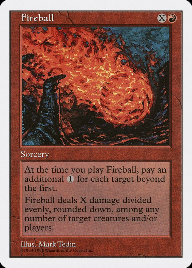 1x Fireball - LP - Anthologies - SPARROW MAGIC mtg - Image 1 of 1