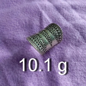 FINE SILVER RINGS 925 STERLING FFONIWCH fáinne ADJUSTABLE SIZE TRIBAL AR05 - Foto 1 di 7