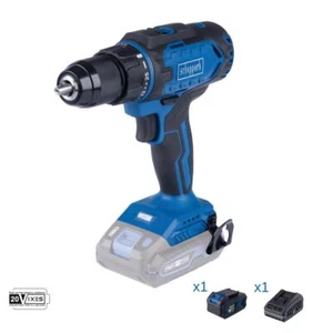 Trapano avvitatore 20v batteria 4.0Ah e caricabatteria ixes Scheppach c-dd45-x - Picture 1 of 6