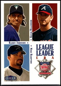 Fleer Tradition 2000 brillante #10 Johnson Millwood & Hampton - ¡Envío gratuito! - Imagen 1 de 2