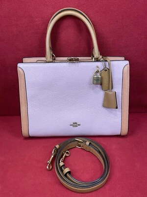 Coach Zoe Carryall Blossom Colorblock Satchel Crossbody - Изображение 1 из 4